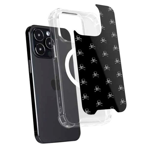 Alchemy Skull and Crossbone Pattern iPhone 16 Pro Max MagSafe Case