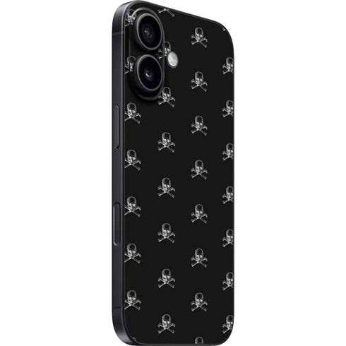 Alchemy Skull and Crossbone Pattern iPhone 16 Skin