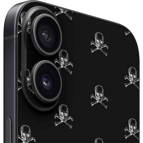 Alchemy Skull and Crossbone Pattern iPhone 16 Skin