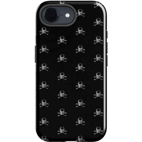 Alchemy Skull and Crossbone Pattern iPhone 16e Impact Case