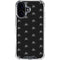 Alchemy Skull and Crossbone Pattern iPhone 17 Clear Case