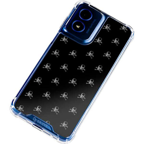 Alchemy Skull and Crossbone Pattern Moto G 5G (2024) Clear Case
