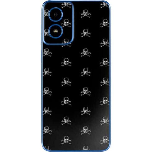 Alchemy Skull and Crossbone Pattern Moto G Play 4G (2024) Skin
