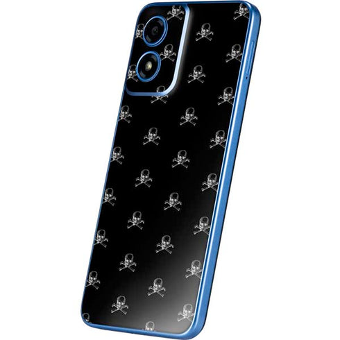 Alchemy Skull and Crossbone Pattern Moto G Play 4G (2024) Skin