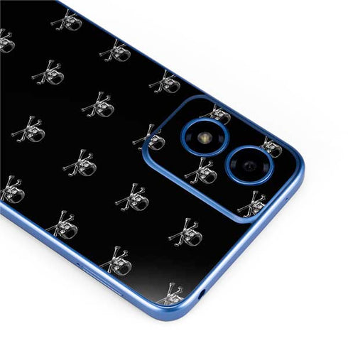 Alchemy Skull and Crossbone Pattern Moto G Play 4G (2024) Skin