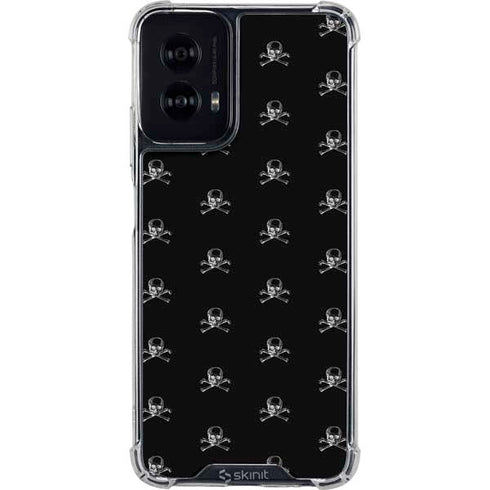 Alchemy Skull and Crossbone Pattern Moto G Power 5G (2024) Clear Case