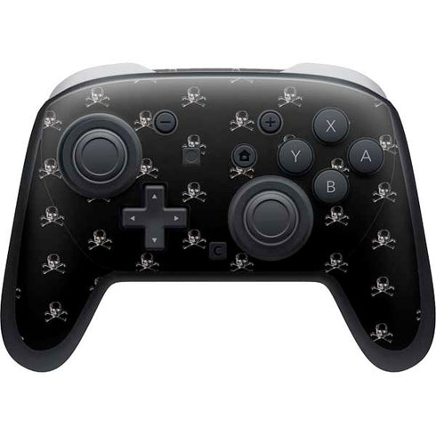 Alchemy Skull and Crossbone Pattern Nintendo Skins