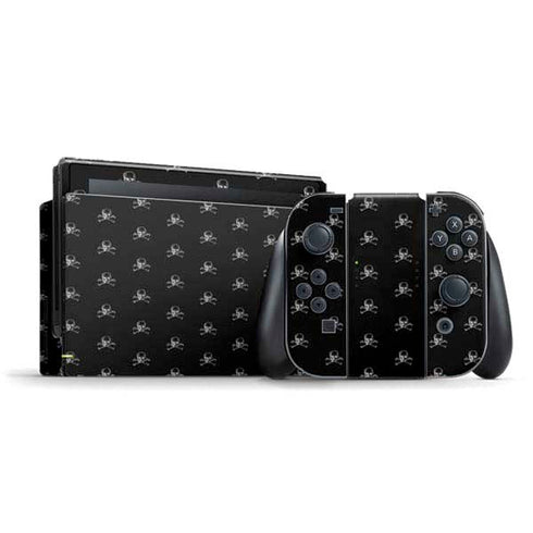 Alchemy Skull and Crossbone Pattern Nintendo Skins