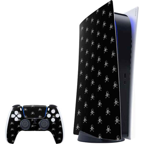 Alchemy Skull and Crossbone Pattern PlayStation PS5 Skins