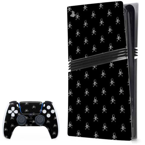 Alchemy Skull and Crossbone Pattern PS5 Pro Bundle Skin