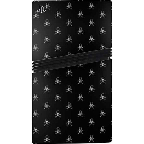 Alchemy Skull and Crossbone Pattern PS5 Pro Disk Bundle Skin
