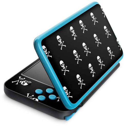 Skull and Crossbones (white) Nintendo Skins