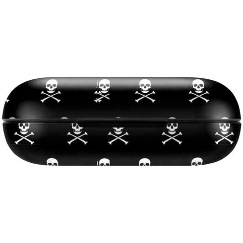 Skull and Crossbones (white) Amazon Echo Buds Skin