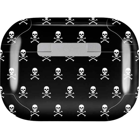 Skull and Crossbones (white) AirPods Skins