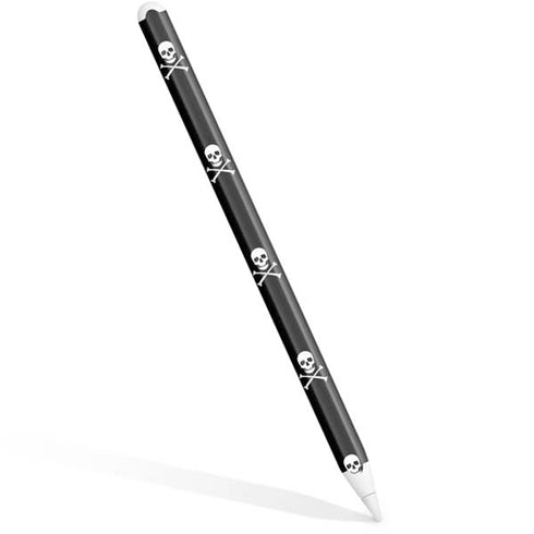 Skull and Crossbones (white) Apple Pencil (2nd Gen 2019) Skin