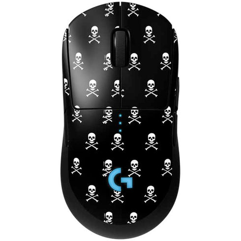 Skull and Crossbones (white) G Pro Wireless Gaming Mouse Skin