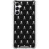 Skull and Crossbones (white) Gabb Phone 4 Clear Case