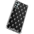 Skull and Crossbones (white) Gabb Phone 4 Clear Case