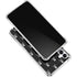 Skull and Crossbones (white) Gabb Phone 4 Clear Case