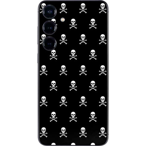 Skull and Crossbones (white) Galaxy A16 5G Skin