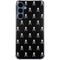 Skull and Crossbones (white) Galaxy A55 5G Clear Case