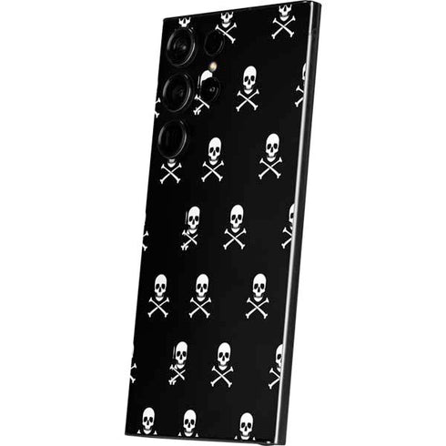 Skull and Crossbones (white) Galaxy S24 Ultra Skin