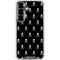 Skull and Crossbones (white) Galaxy S26 Plus Clear Case