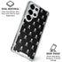 Skull and Crossbones (white) Galaxy S26 Ultra Clear Case
