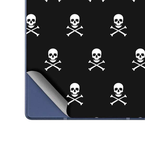 Skull and Crossbones (white) Galaxy Z Fold6 Skin