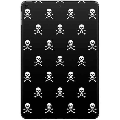 Skull and Crossbones (white) iPad Skins