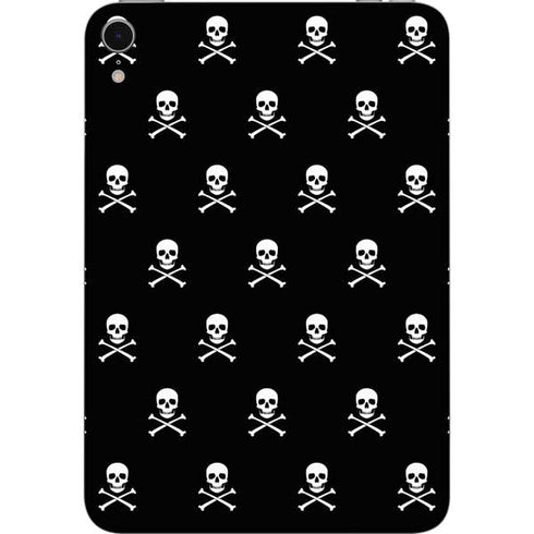 Skull and Crossbones (white) Apple iPad Mini Skin