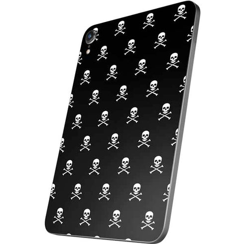 Skull and Crossbones (white) Apple iPad Mini Skin