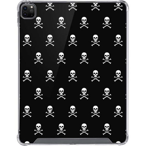 Skull and Crossbones (white) iPad Cases