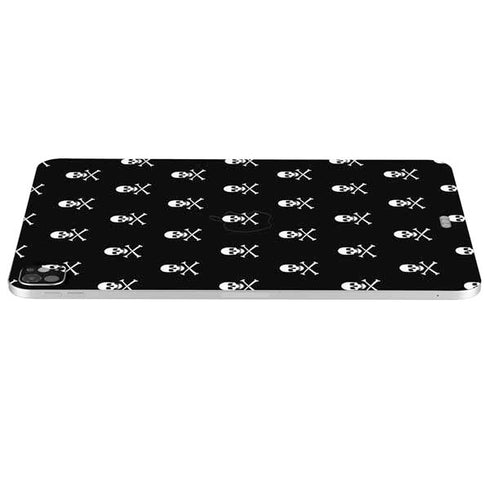 Skull and Crossbones (white) iPad Pro 13in M4 (2024) Skin