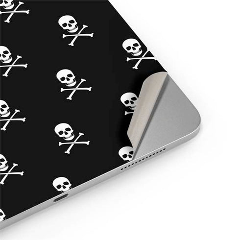 Skull and Crossbones (white) iPad Pro 13in M4 (2024) Skin