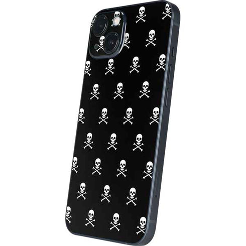 Skull and Crossbones (white) iPhone Skins