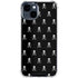 Skull and Crossbones (white) iPhone 15 Clear Case