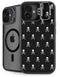 Skull and Crossbones (white) iPhone 16 Kickstand Case
