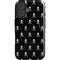 Skull and Crossbones (white) iPhone 16 Plus Magsafe Impact Case
