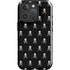 Skull and Crossbones (white) iPhone 16 Pro Impact Case