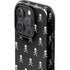 Skull and Crossbones (white) iPhone 16 Pro Impact Case