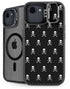 Skull and Crossbones (white) iPhone 16e Kickstand Case
