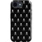 Skull and Crossbones (white) iPhone 16e Impact Case