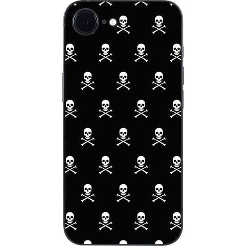 Skull and Crossbones (white) iPhone 16e Skin