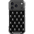 Skull and Crossbones (white) iPhone 17 Pro Clear Case