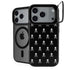 Skull and Crossbones (white) iPhone 17 Pro Kickstand Case