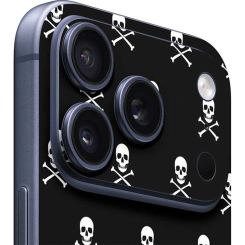 Skull and Crossbones (white) iPhone 17 Pro Max Skin