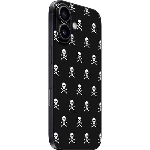 Skull and Crossbones (white) iPhone 17 Skin