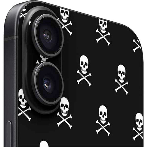 Skull and Crossbones (white) iPhone 17 Skin