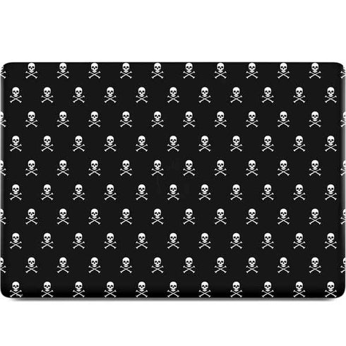 Skull and Crossbones (white) MacBook Skins